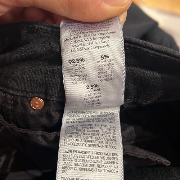 MOTHER Denim The Looker Ankle Fray in Not Guilty, size 28 - Picture 10 of 14